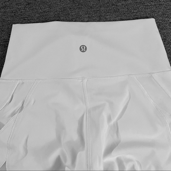 𝑺𝑶𝑳𝑫~ Lululemon Wunder Under HR Legging Mesh White - Picture 6 of 6